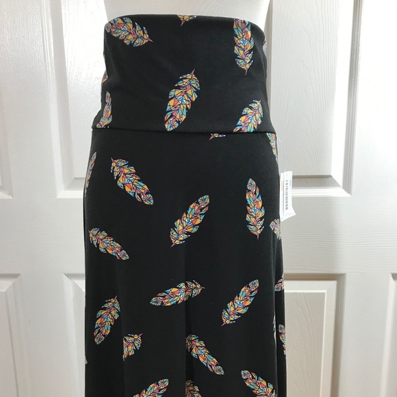 LulaRoe Maxi Skirt - FALL PERFECT 🍁🍂❤️ - Picture 1 of 4